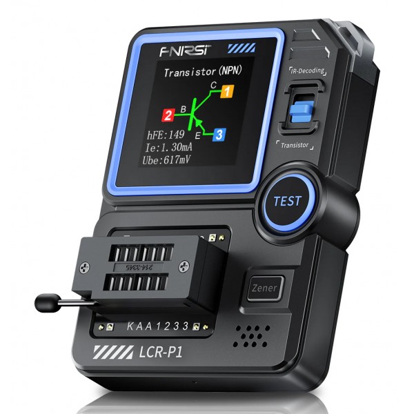 FNIRSI transistor tester LCR-P1, επαναφορτιζόμενο - Μηχανήματα - Πολύμετρα