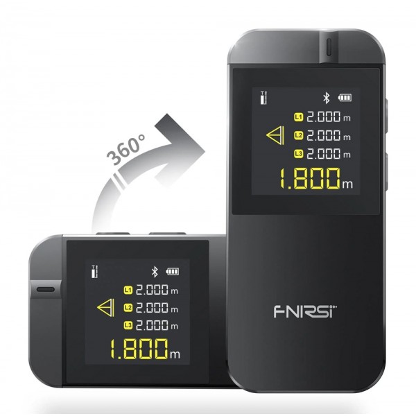 FNIRSI laser μετρητής απόστασης IR40, επαναφορτιζόμενος, 40m