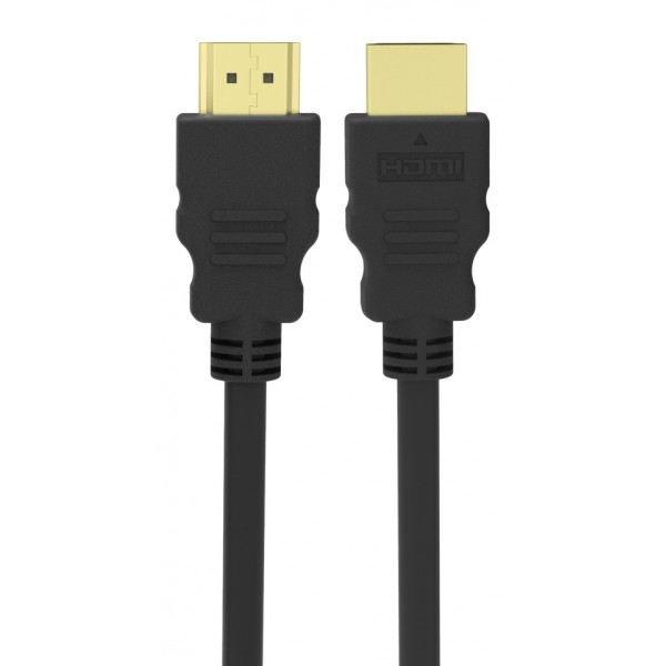 POWERTECH καλώδιο HDMI CAB-H176 με Ethernet, 4K/60Hz, 18 Gbps, 3m, μαύρο - Εικόνα