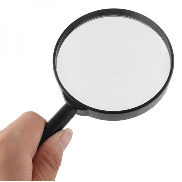 Μεγεθυντικός φακός AG581A, 2.5x, 9cm, μαύρος - Γραφική Ύλη