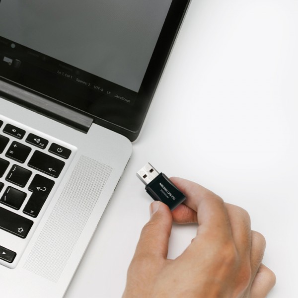 MERCUSYS ασύρματος USB αντάπτορας δικτύου MW300UM, 300Mbps, Ver 4.0 - Κάρτες Δικτύου - USB Dongles