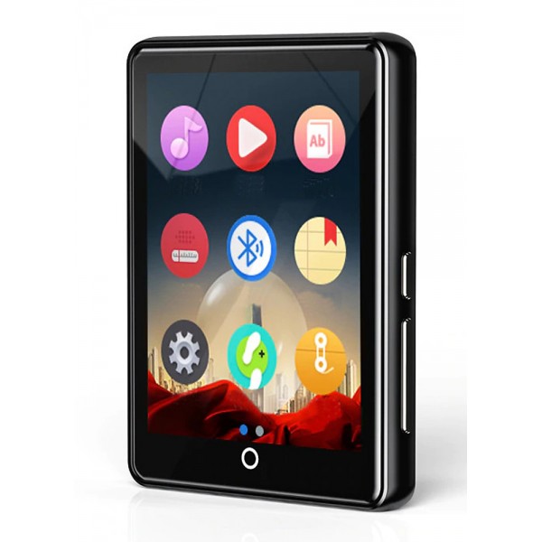 RUIZU MP3 player M7 με οθόνη αφής 2.8", 16GB, ελληνικό μενού, μαύρο - MP3 - MP4 Players