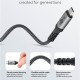 GOOBAY καλώδιο USB-C 74210, USB4, 240W, 40Gbps, 8K/60Hz, 0.50m, γκρι