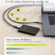 GOOBAY καλώδιο USB-C 74210, USB4, 240W, 40Gbps, 8K/60Hz, 0.50m, γκρι