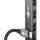 GOOBAY USB hub 74457, 4x θυρών, USB 3.2, 5Gbps, USB-C σύνδεση, γκρι