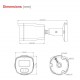 LONGSE IP κάμερα BMSCKL2RC-28PM με μικρόφωνο, 2MP, 2.8mm, αδιάβροχη IP67, PoE