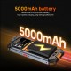 UNIWA smartphone W999, 6.3", 8/128GB , ηχείο 2W, Atex Zone 2, IP68, μαύρο