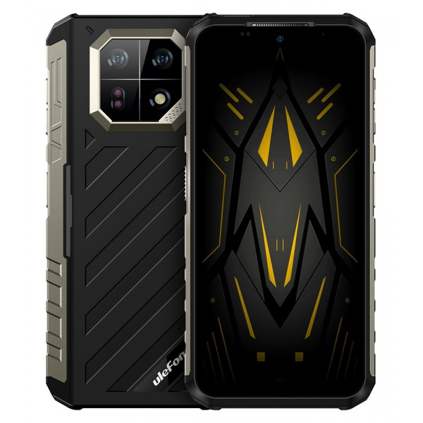 ULEFONE smartphone Armor 22, 6.58", 8/256GB, 6600mAh, IP68/IP69K, μαύρο - Smartphones