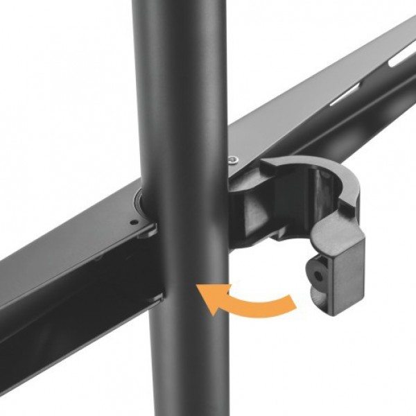 POWERTECH βάση τηλεόρασης δαπέδου PT-1400, 45-65", έως 32kg