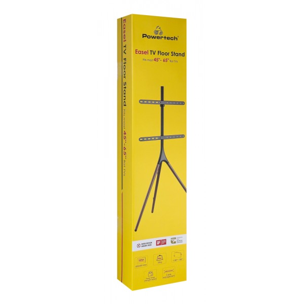 POWERTECH βάση τηλεόρασης δαπέδου PT-1400, 45-65", έως 32kg