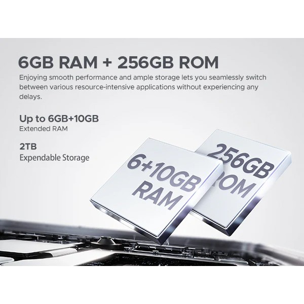 DOOGEE smartphone Fire 6, 6.56", 6/256GB, 10400mAh, IP68/IP69K, μαύρο