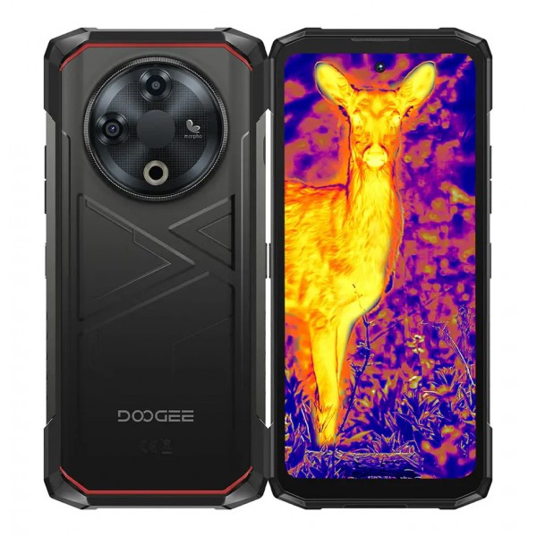 DOOGEE smartphone Fire 6, 6.56", 6/256GB, 10400mAh, IP68/IP69K, μαύρο - Smartphones