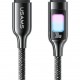 USAMS καλώδιο Lightning σε USB-C SJ749, 30W, 480Mbps, 1.2m, μαύρο