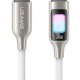 USAMS καλώδιο Lightning σε USB-C SJ749, 30W, 480Mbps, 1.2m, λευκό