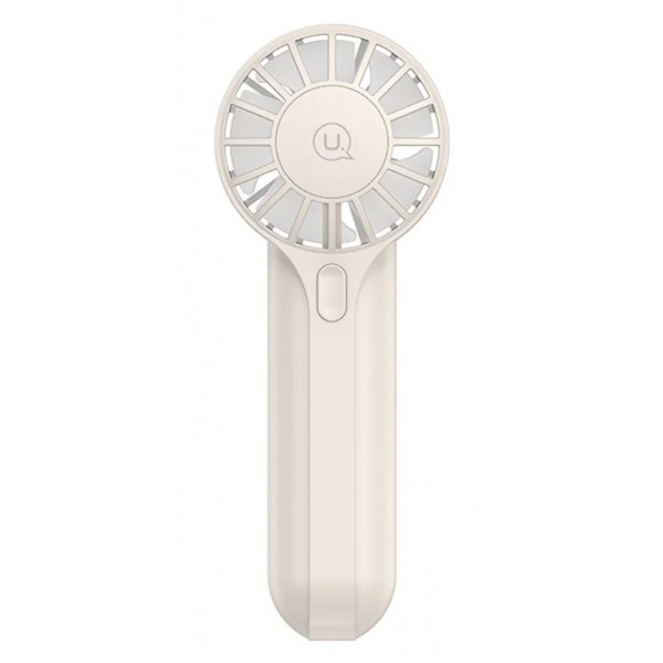 USAMS φορητός ανεμιστήρας ZB288 με 3 ταχύτητες, 1200mAh, λευκός - Ανεμιστήρες