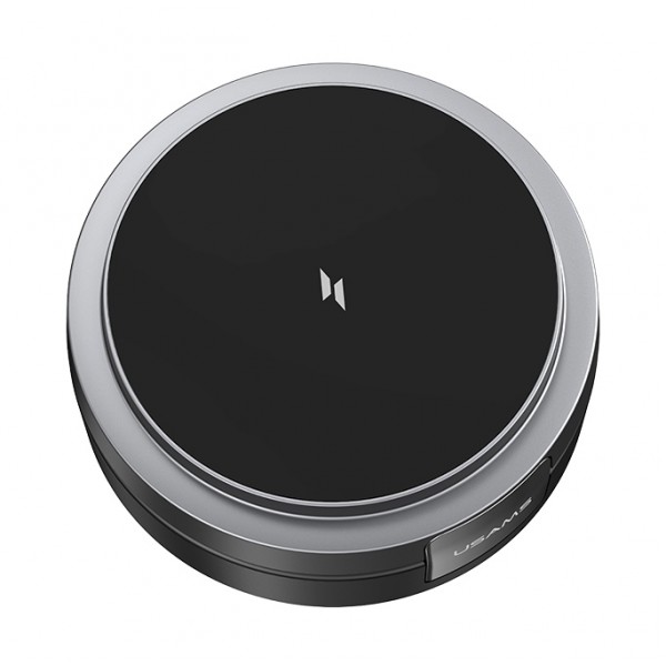USAMS ασύρματος φορτιστής CD234, 3 σε 1, 15W, μαύρος