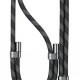 USAMS κορδόνι λαιμού για κινητά ZB316, 160cm, universal, μαύρο