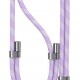 USAMS κορδόνι λαιμού για κινητά ZB316, 160cm, universal, μωβ