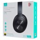 USAMS headphones YH21, ασύρματα & ενσύρματα, Φ40mm, 500mAh, μαύρα