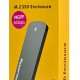 POWERTECH θήκη για M.2 SATA SSD PT-1374, 6Gbps, γκρι