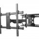 BRATECK επιτοίχια βάση τηλεόρασης LPA49-463D, 37-70", 60kg, heavy duty, full motion