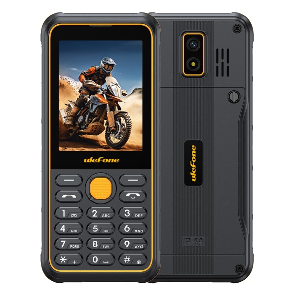 ULEFONE κινητό τηλέφωνο Armor Mini 4, IP68, 2.8", dual SIM, 4G, μαύρο - Κινητά Τηλέφωνα