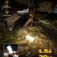 GLOCUSENT LED φανάρι GLCSNTCL001G, επαναφορτιζόμενο, έως 1200lm, IP68, πράσινο