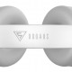 DOQAUS headphones DESIGN 1, ασύρματα & ενσύρματα, Φ40mm, 600mAh, γκρι