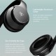 DOQAUS headphones DESIGN 1, ασύρματα & ενσύρματα, Φ40mm, 600mAh, γκρι