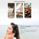 DOQAUS headphones DESIGN 3, ασύρματα & ενσύρματα, Φ40mm, 600mAh, μαύρα