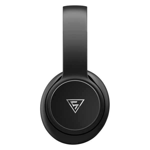 DOQAUS headphones DESIGN 3, ασύρματα & ενσύρματα, Φ40mm, 600mAh, μαύρα
