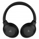 DOQAUS headphones FOCUS 5, ασύρματα & ενσύρματα, Φ40mm, 1000mAh, μαύρα