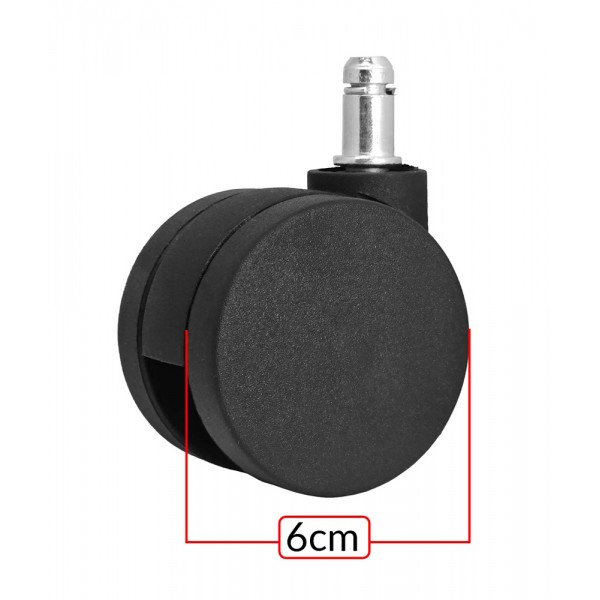 POWERTECH καρέκλα γραφείου PT-1390 με μπράτσα και ανάκλιση, ρυθμιζόμενο ύψος, μαύρη