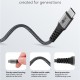 GOOBAY καλώδιο USB-C σε 2x USB-C 75739, 60W, 480Mbps, 1.5m, γκρι