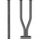 GOOBAY καλώδιο USB-C σε 2x USB-C 75739, 60W, 480Mbps, 1.5m, γκρι