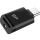 SILICON POWER card reader C200 για micro SD, USB-C, USB 3.2, 180/165MBps, μαύρο