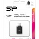 SILICON POWER card reader C200 για micro SD, USB-C, USB 3.2, 180/165MBps, μαύρο