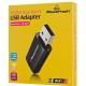 POWERTECH ασύρματος USB αντάπτορας δικτύου & Bluetooth 5.3 PT-1387, 900Mbps WiFi 6