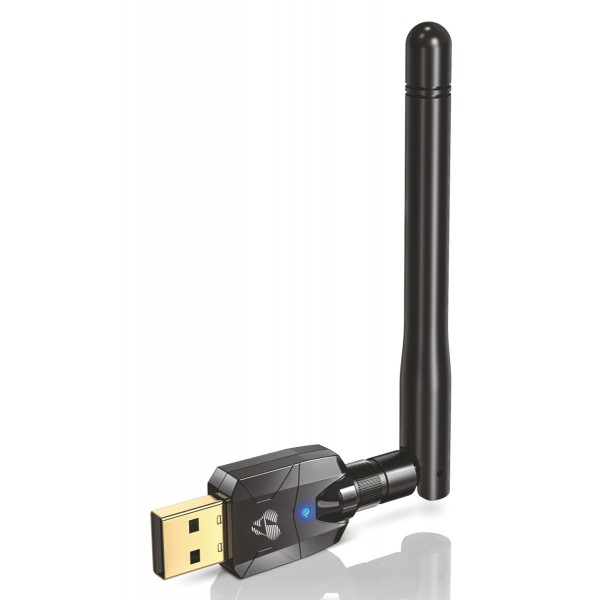 POWERTECH USB Bluetooth 5.4 αντάπτορας PT-1385 με εμβέλεια έως 100m - Κάρτες Δικτύου - USB Dongles