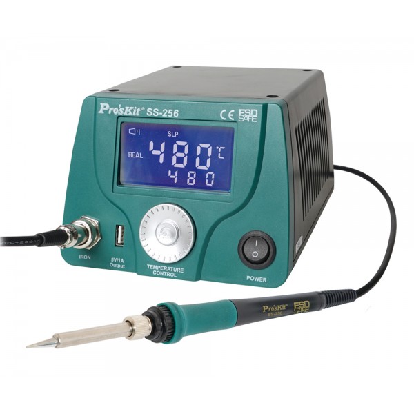 PROSKIT σταθμός συγκόλλησης SS-256B με κολλητήρι, 60W, 200~480 °C - Service & Εργαλεία