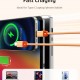 CABLETIME καλώδιο USB-C CT-CM60-PBL, 60W PD, 480Mbps, 1m, μπλε