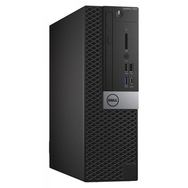 DELL PC OptiPlex 7050 SFF, Refurbished Grade A Repainted, i5-7500, 8/128GB M.2, DVD, FreeDOS - Refurbished PC