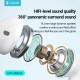 CELEBRAT earphones με μικρόφωνο G37, USB-C σύνδεση, 14.2mm, 1.2m, μαύρα