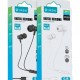 CELEBRAT earphones με μικρόφωνο G38, USB-C σύνδεση, 10mm, 1.2m, λευκά