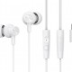CELEBRAT earphones με μικρόφωνο G38, USB-C σύνδεση, 10mm, 1.2m, λευκά