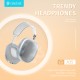 CELEBRAT headphones A35, ασύρματα & ενσύρματα, micro SD, 40mm, 200mAh, λευκά