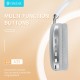 CELEBRAT headphones A35, ασύρματα & ενσύρματα, micro SD, 40mm, 200mAh, λευκά