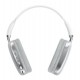 CELEBRAT headphones A35, ασύρματα & ενσύρματα, micro SD, 40mm, 200mAh, λευκά