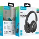 CELEBRAT headphones A40, ασύρματα & ενσύρματα, 40mm, 250mAh, μαύρα