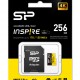 SILICON POWER κάρτα μνήμης microSDXC Inspire, 256GB, UHS-I U3 A1 V30